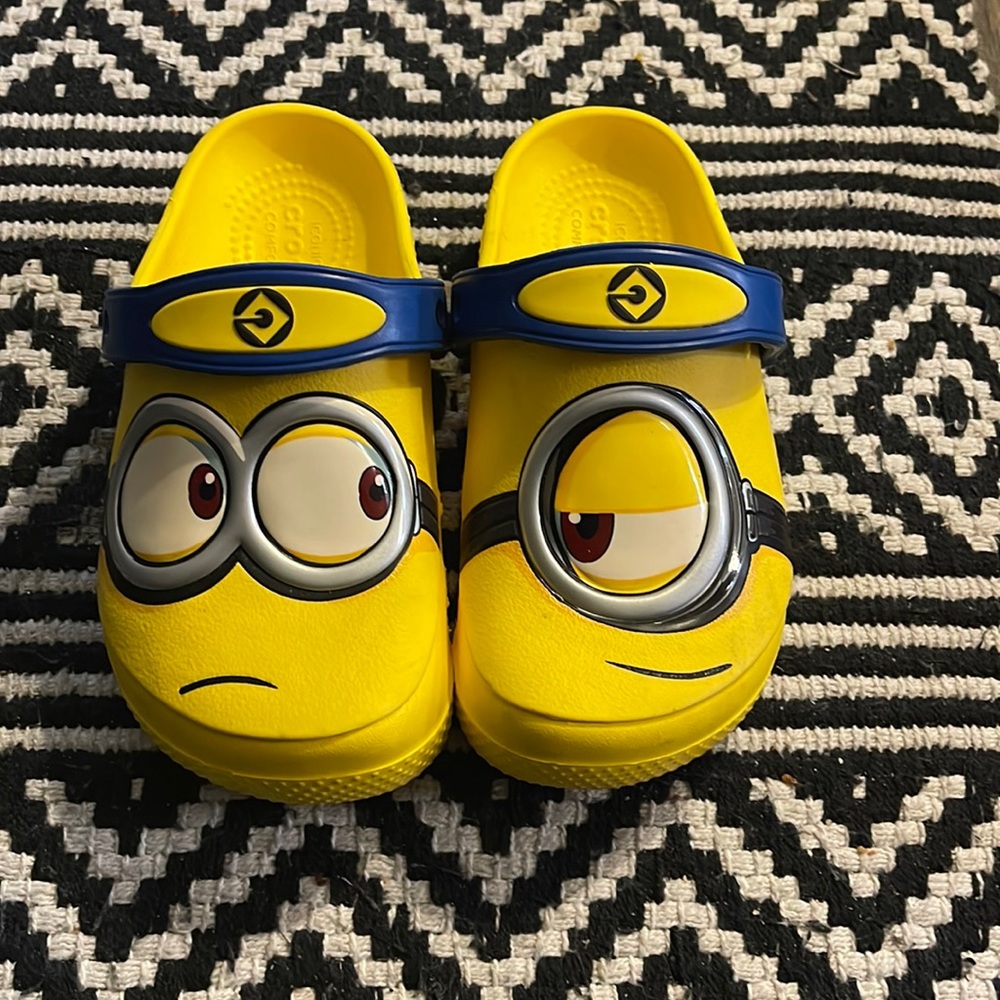 Minions Crocs! So much wear left!